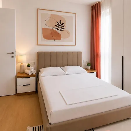 Modern At Golden Tower Center W Balcony * Tirana